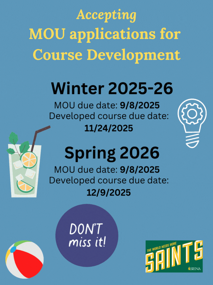 accepting course development applications