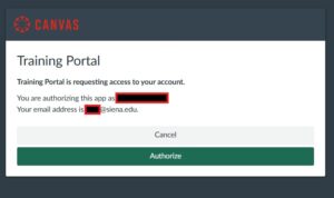 Step 2: authorize account access
